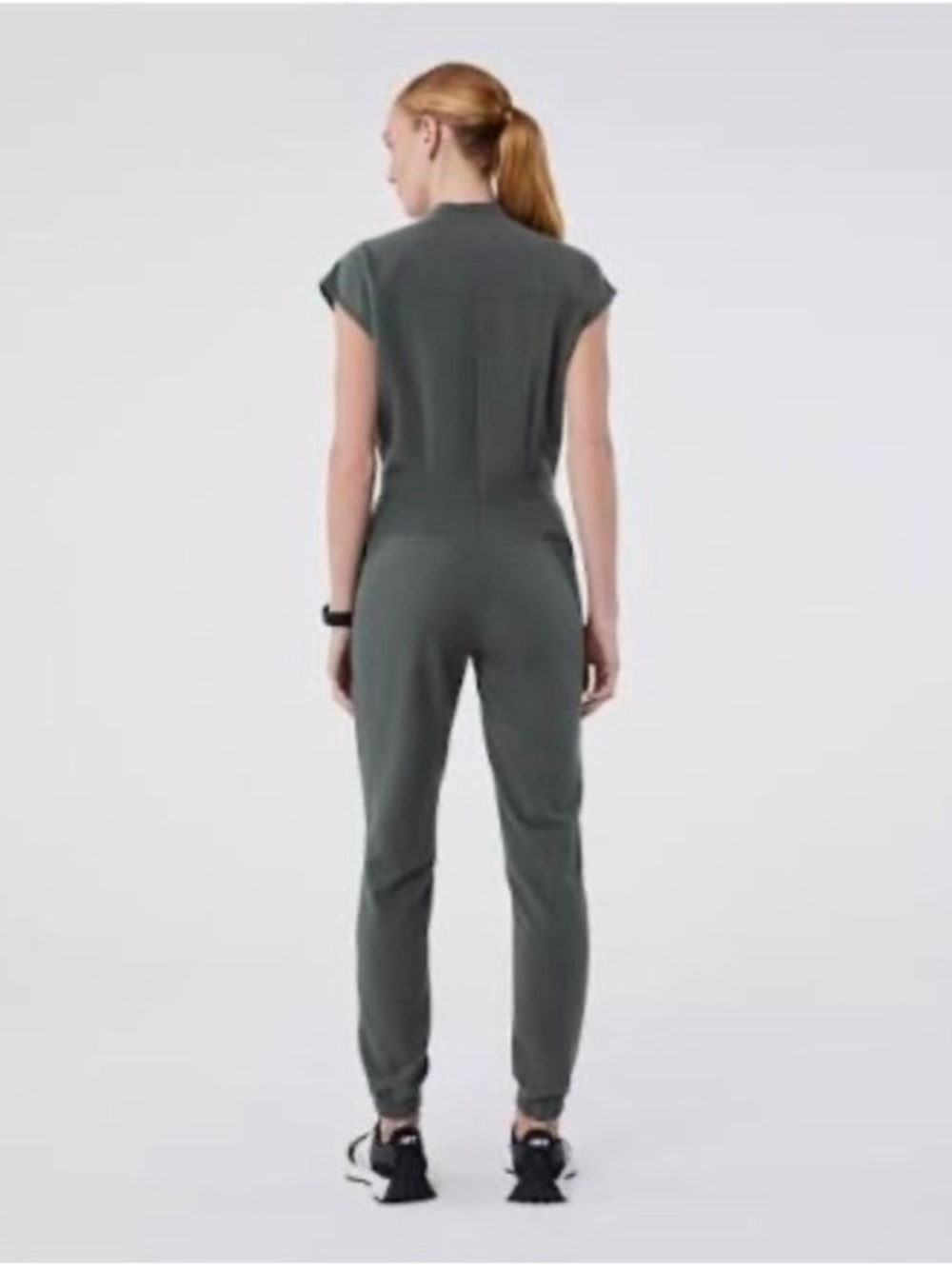 Figs LIMITED EDITION “Bonsai” Utility Jumpsuit Scrubs with Drawstring - NWOT - Picture 2 of 10